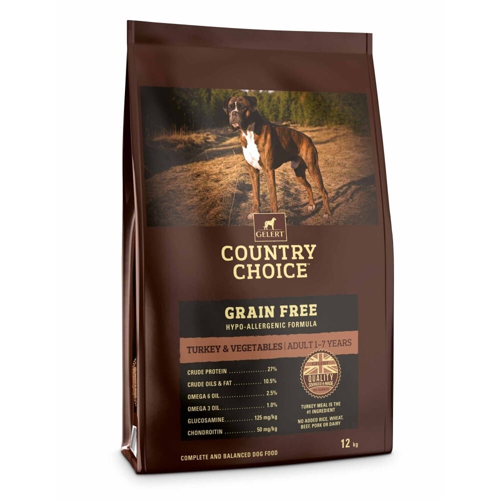 Gelert Country Choice grain free Turkey and Vegetables