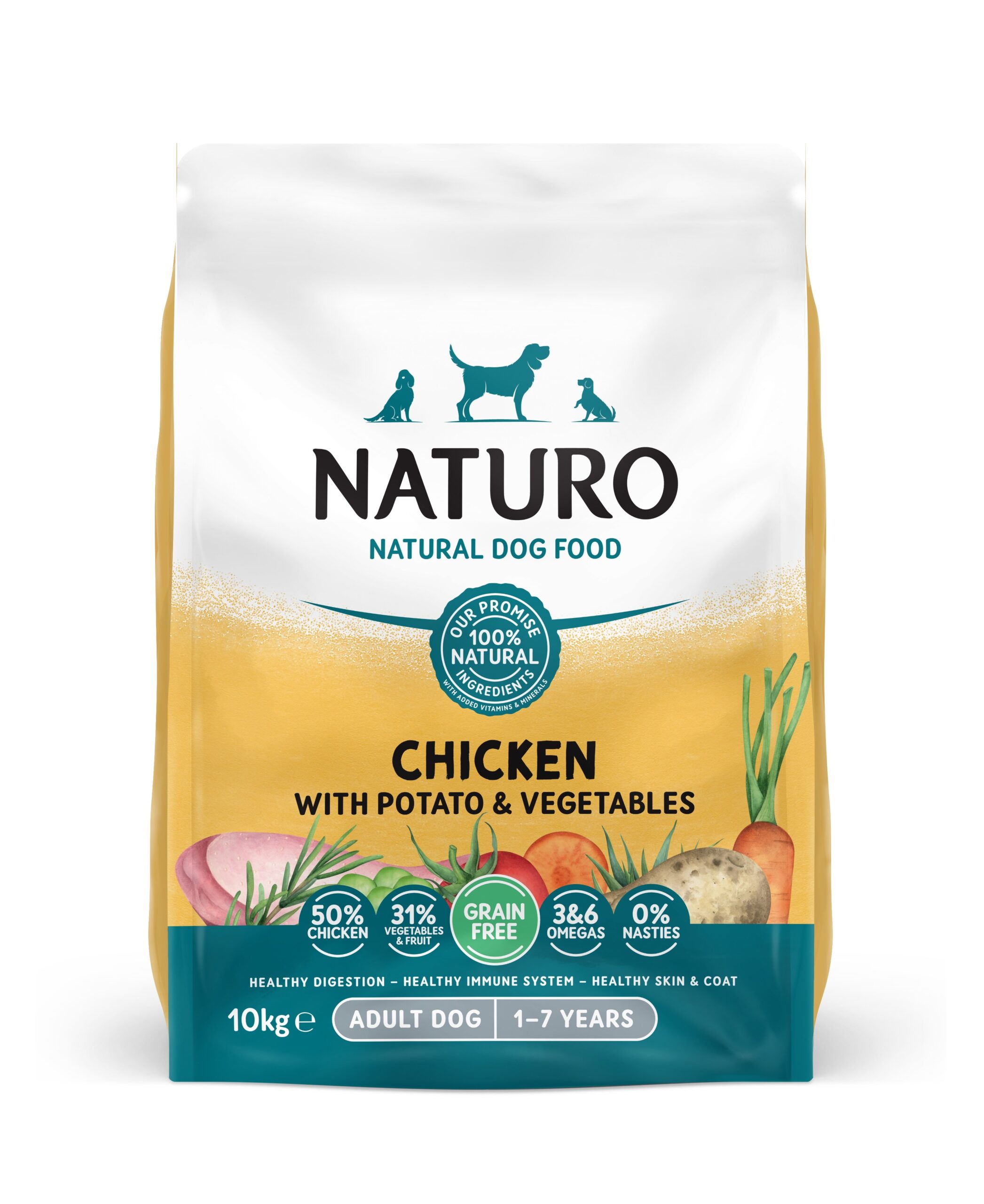 NATURO Chicken with potato and Veg. Grain free.