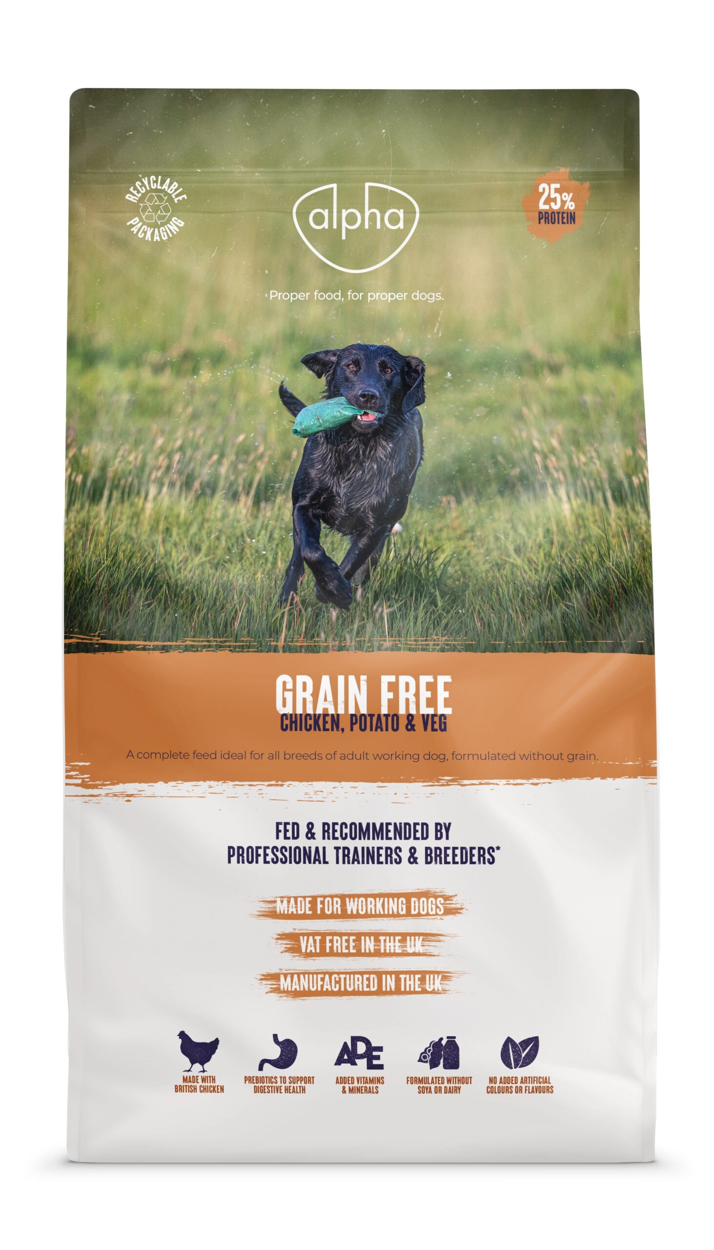 Grain free Alpha