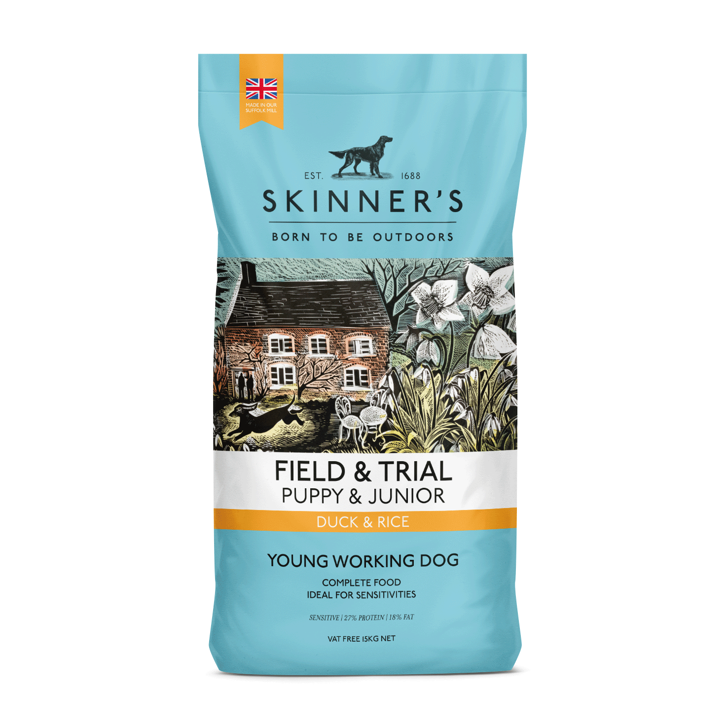 skinners Field &trial Puppu and duck
